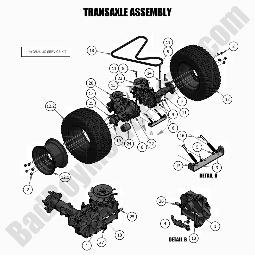 2021 Compact Outlaw - Transaxle Assembly